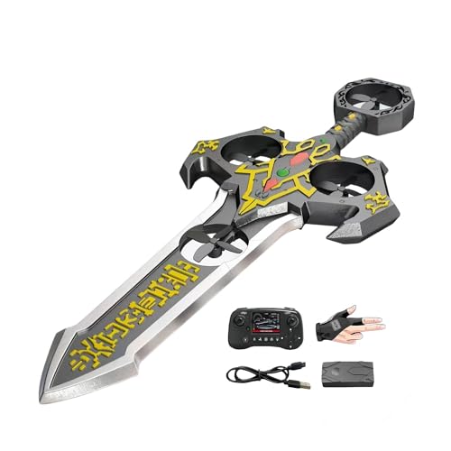 Amazon.co.jp: 幻御仙剣 ジェスチャー操作ドローン 光る飛剣トイ 子供